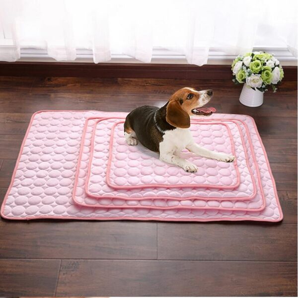 Pet Dog Cat Ice Silk Cold Nest Pad For Cooling In Summer - view 7