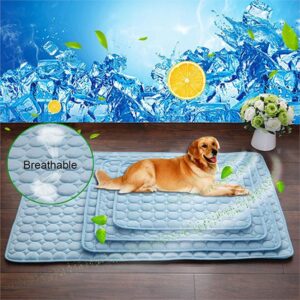 Pet Dog Cat Ice Silk Cold Nest Pad For Cooling In Summer - view 2