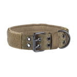 Premium Anti-Chafe Nylon Dog Collar — Brown / XL